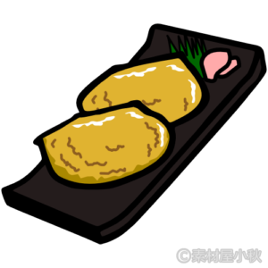 いなり寿司のイラスト ソザイヤコアキ
